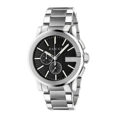  GUCCI/古驰 G-Chrono系列精钢表壳表链腕表 44毫米 393106I16001402
