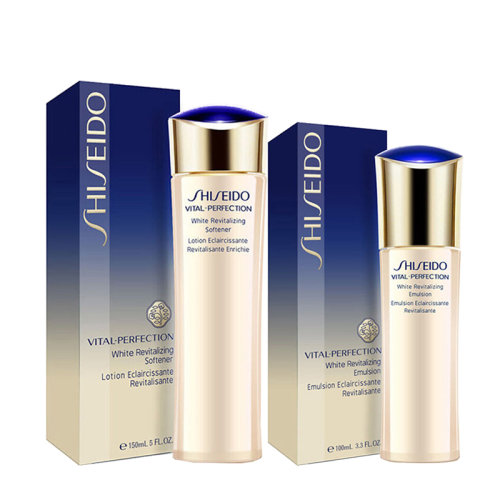 SHISEIDO/资生堂  悦薇珀翡紧颜亮肤水乳套装 滋润型 乳液100ml+爽肤水150ml