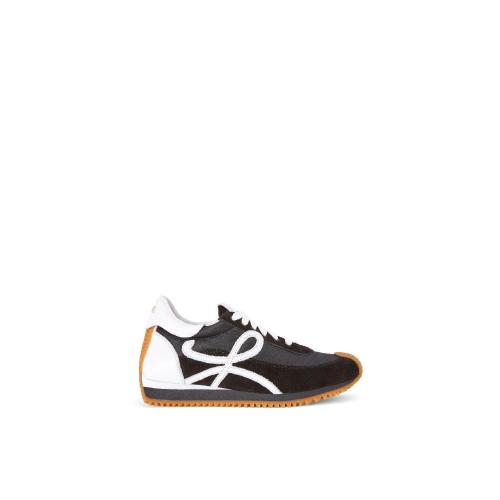 LOEWE罗意威 男士 休闲运动鞋 Flow runner in nylon and suede M816282X29-1102 预定商品1-3周发货