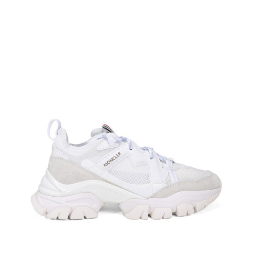 Moncler/蒙克莱 男士织物配皮系带休闲运动鞋 4M70340 02SH4