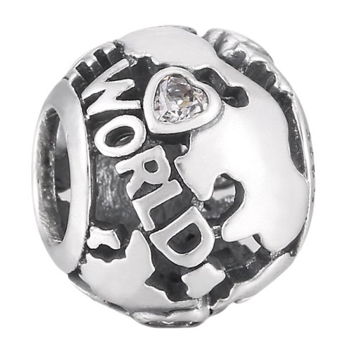 PANDORA/潘多拉 女士925银环游世界女士串珠 791718CZ