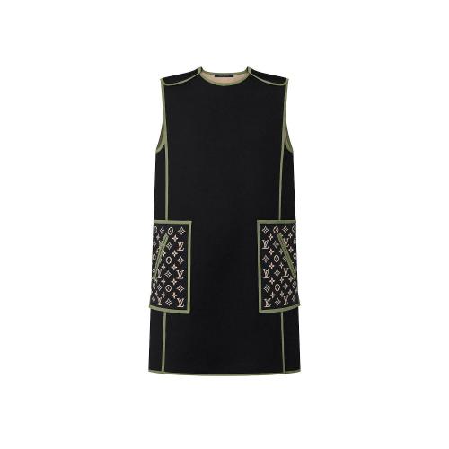  LV路易威登 22年秋冬 女士 连衣裙 饰边连衣裙 1AAKL3 1AAKL6 1AAKL2 1AAKL4 1AAKL5