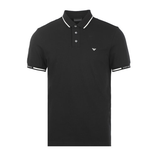 Emporio Armani/安普里奥阿玛尼22春夏logo徽标短袖男士短POLO衫3L1FAE1JPTZ