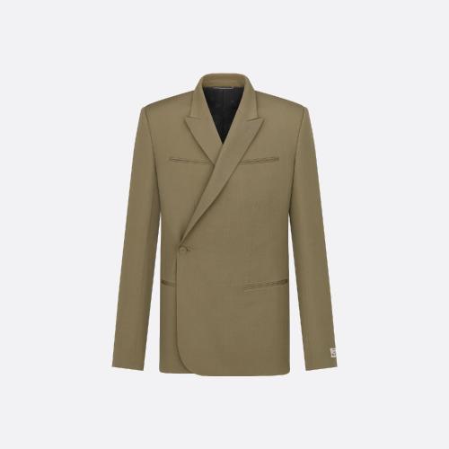  DIOR迪奥 22年秋冬 男士 夹克 Veste oblique CACTUS JACK DIOR 283C253A4739_C781