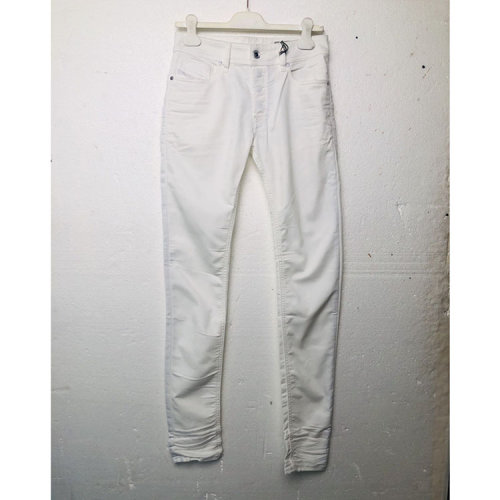 DIESEL/迪赛白色女士牛仔裤  00S7VH084CY 瑕疵折扣