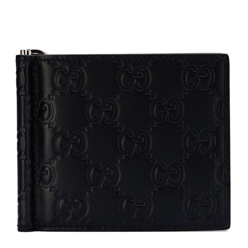 GUCCI/古驰 男士黑色牛皮短款钱包男包 170580-CWC1N-1000