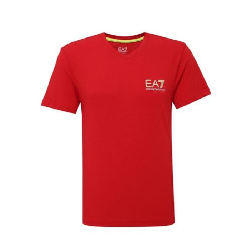  ARMANI/阿玛尼 阿玛尼 男士红色棉质短袖T恤 3ZPT15PJJ6Z01451 PLFSX