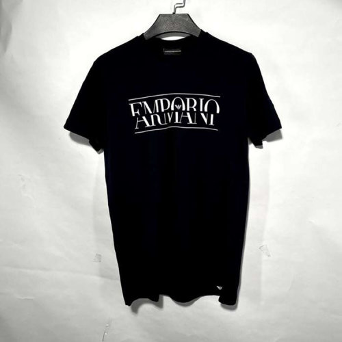 Emporio Armani/安普里奥阿玛尼/深蓝色男士短袖T恤