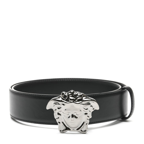 VERSACE/范思哲美杜莎金属带头牛皮革男士皮带腰带1001340DVTP1