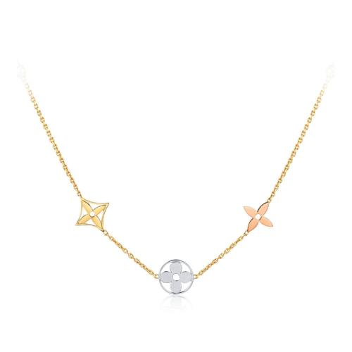  LV路易威登 22年秋冬 女士 项链 IDYLLE BLOSSOM 1*w*8K金钻石项链 Q94191 预定商品2-8周发货