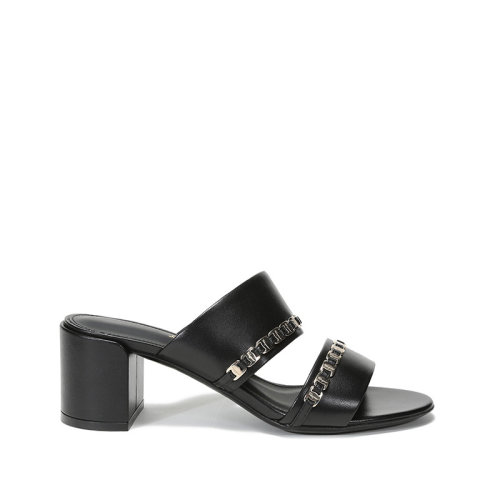 Salvatore Ferragamo/菲拉格慕  女士TRABIA系列羊皮高跟拖鞋 0733471