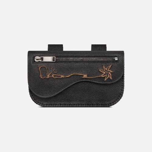  DIOR迪奥 22年秋冬 男士 手拿包 CACTUS JACK DIOR 马鞍臂包 2ADCA390SOT_H03E