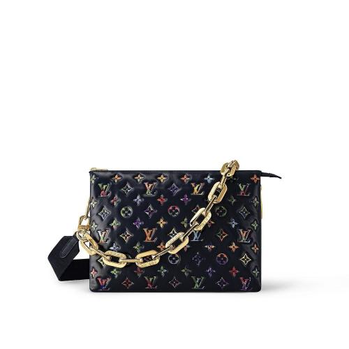 LV路易威登 22年秋冬 女士 单肩包 SAC COUSSIN MM M21204