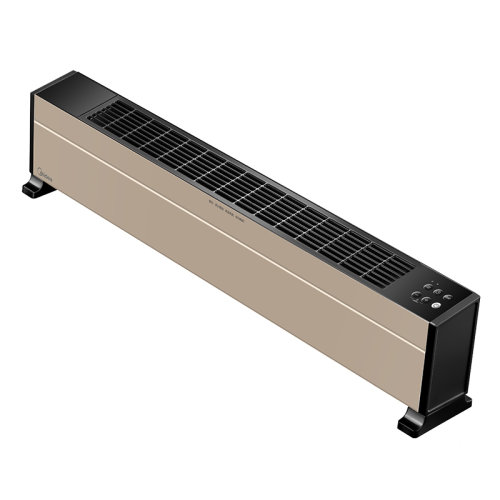 Midea/美的 踢脚线电暖器电暖气片 智能遥控对衡式 静音移动地暖器HDY22TH（金色款）