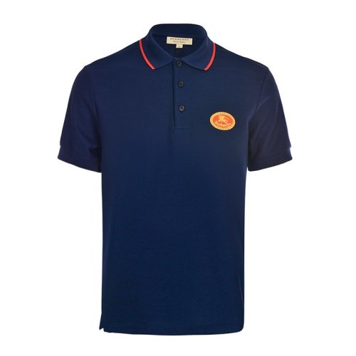 Burberry/博柏利  男装 服装 男士典藏新徽标珠地网眼布 男士短袖Polo衫