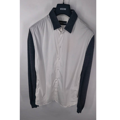 Emporio Armani/安普里奥阿玛尼白色男士长袖衬衫  S1CM2TS130C100