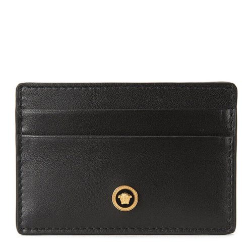 VERSACE/范思哲范思哲 男士黑色金色美杜莎头像零钱包 DPN2467-DVTE4-D41OH