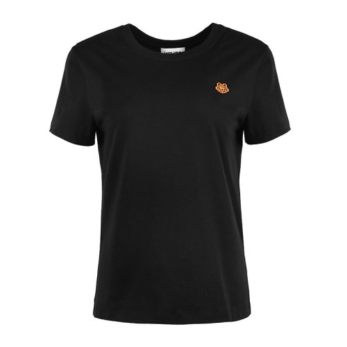 KENZO/高田贤三虎头刺绣徽标女士短袖T恤FB52TS843