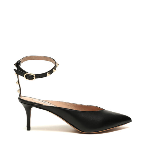 Valentino/华伦天奴 女士皮革铆钉装饰高跟鞋 SW2S0N49 VXS