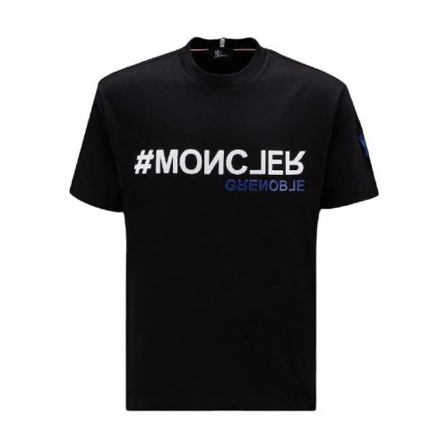  MONCLER蒙可蒙克莱 22年秋冬 男士 短袖T恤 Logo T-Shirt H20978C000058390T998