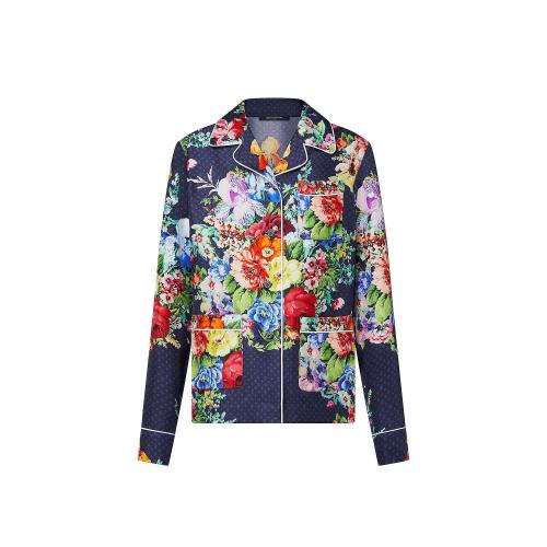  LV路易威登 22年秋冬 女士 睡衣 CHEMISE DE PYJAMA a MOTIF FLORAL VINTAGE 1AALGO 1AALGP 1A