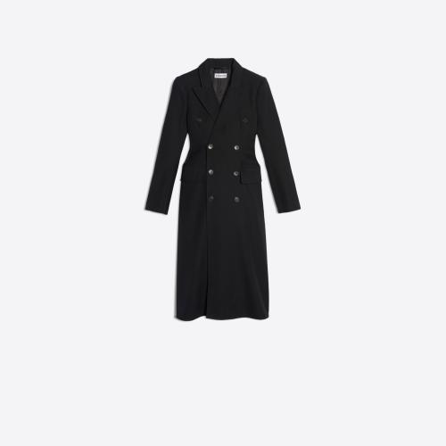  BALENCIAGA巴黎世家 22年春夏 女士 连衣裙 Hourglass 大衣 479864TDT051000