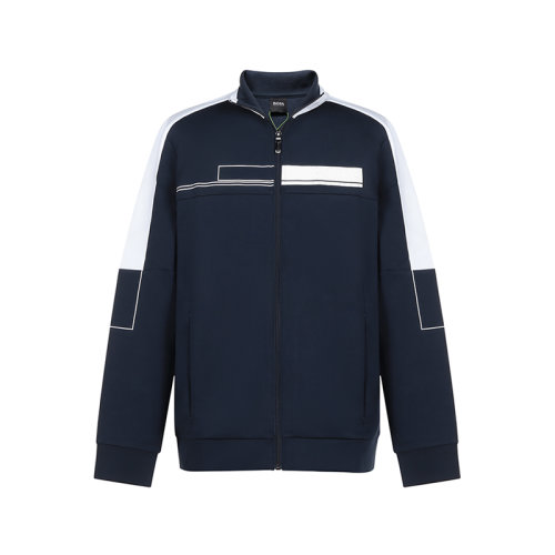 HUGO BOSS/雨果博斯 2021款 男士夹克 男士棉/涤纶拉链上衣外套 50441244