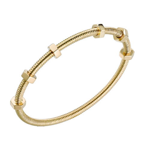 CARTIER/卡地亚 ECROU DE CARTIER 18K金螺丝钉手链B6063817