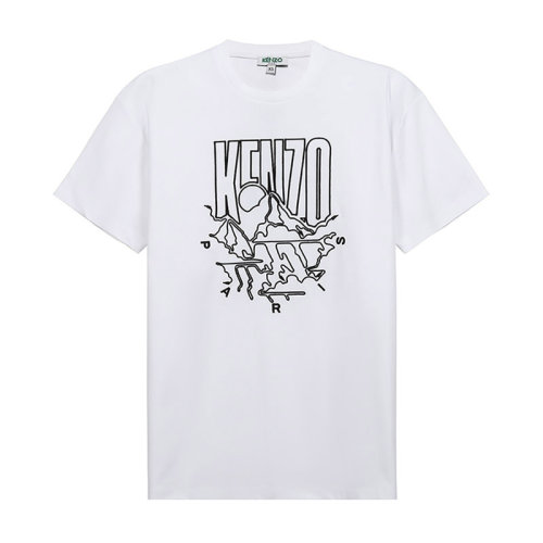 KENZO/高田贤三 女士短袖T恤 女士棉质宽松版圆领短袖T恤 2TS950 4Y6