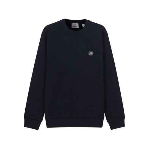 BURBERRY/博柏利【22春夏新款】男款棉质圆领长袖卫衣运动衫专属标识图案 80432381