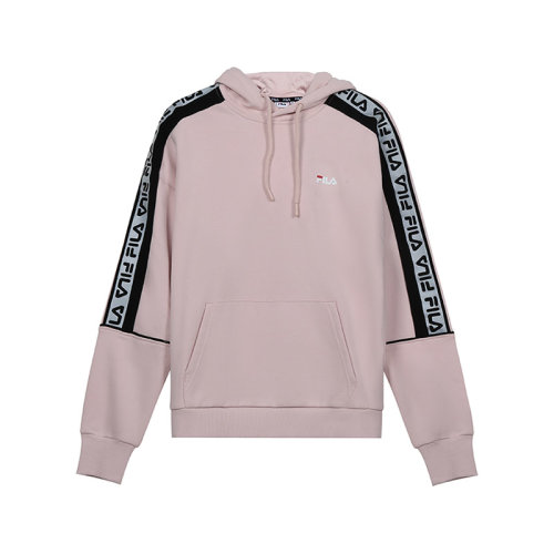 FILA/斐乐 女士棉/聚酯纤维连帽长袖卫衣运动衫 688046