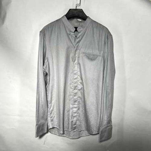 Emporio Armani/安普里奥阿玛尼 灰色男士长袖衬衫（瑕疵折扣）