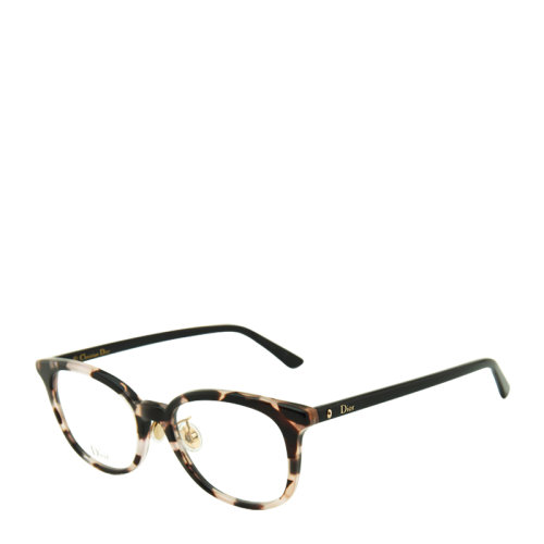 DIOR/迪奥 时尚 复古 哈瓦那色 板材 全框 女士 光学镜架 多色可选 近视 眼镜框 眼镜架 MONTAIGNE57F 50mm DIOR 迪奥