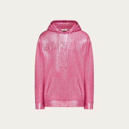  VALENTINO华伦天奴 22年秋冬 男士 长袖T恤 SWEAT-SHIRT A_VEC MOTIF VALENTINO GAUFRé XV3MF