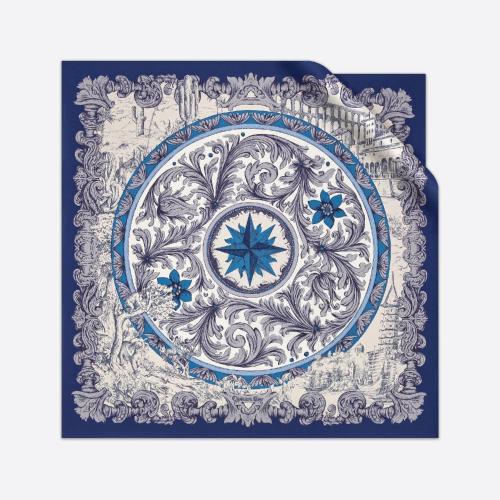  DIOR迪奥 22年秋冬 女士 围巾 Dior 印花方巾 31ROV090I621_C539