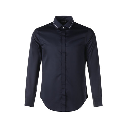 Emporio Armani/安普里奥阿玛尼 棉质男士长袖衬衫 3K1CP8 1NXRZ