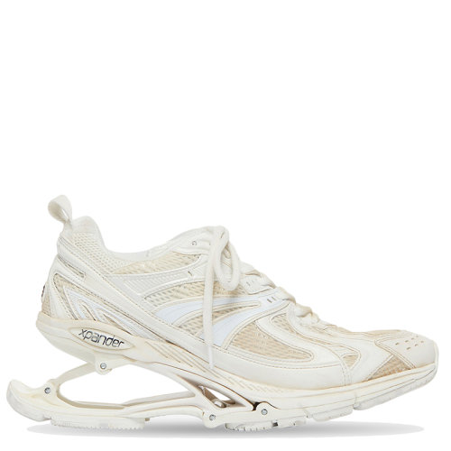 Balenciaga/巴黎世家 X-PANDER系列 女士白色网眼和尼龙运动鞋653870W2RA29000