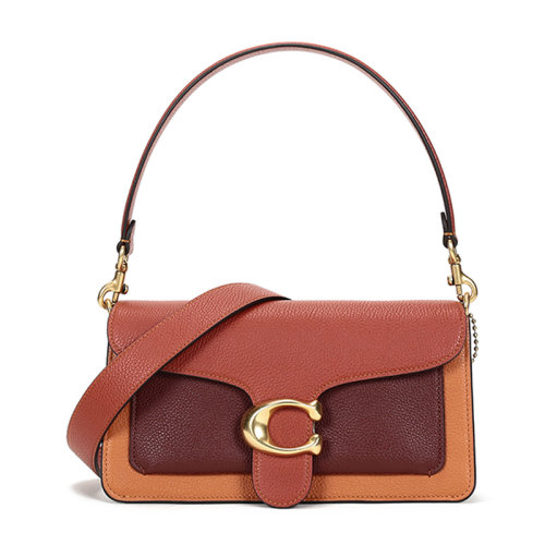 COACH/蔻驰  女士专柜款TABBY系列26号中号皮革手提单肩斜挎包 76105