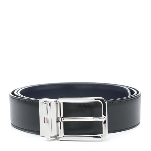 BALLY/巴利简约休闲双面用牛皮革针扣式男士皮带腰带ARKIN