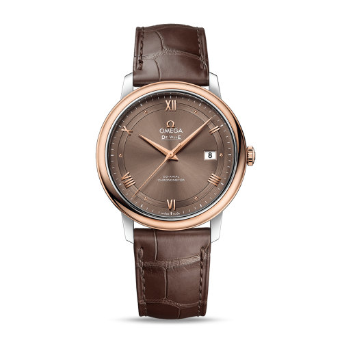 OMEGA/欧米茄 碟飞系列 典雅 同轴腕表 精钢 18K金 自动机械 男士腕表 424.23.40.20.13.001