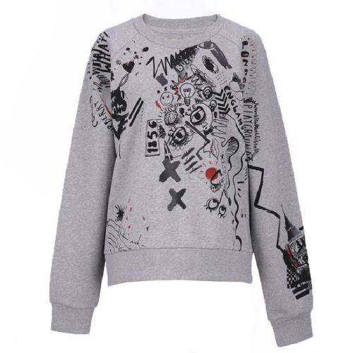  BURBERRY/博柏利 女士灰色棉质卫衣 40650271 PLFSX