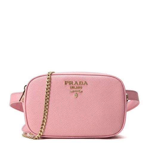  PRADA/普拉达 女士皮革腰包单肩斜挎包 1BL007-NZV-F0002