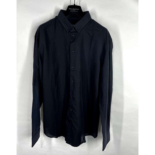 Emporio Armani/安普里奥阿玛尼 男士黑色衬衫  R1CA9T R111C 999