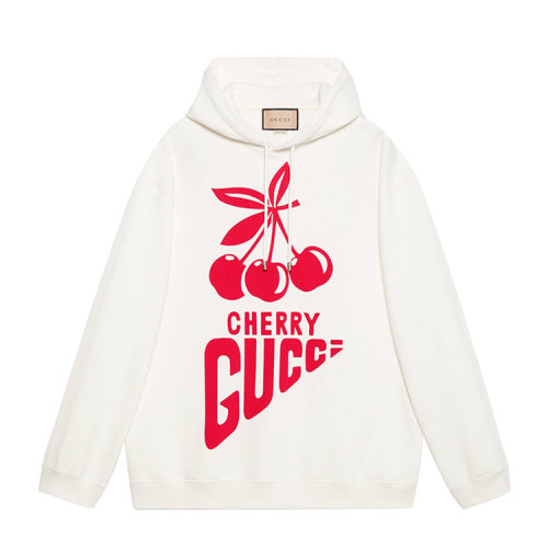 GUCCI/古驰 “Cherry Gucci”印花棉质卫衣  681220XJD1C