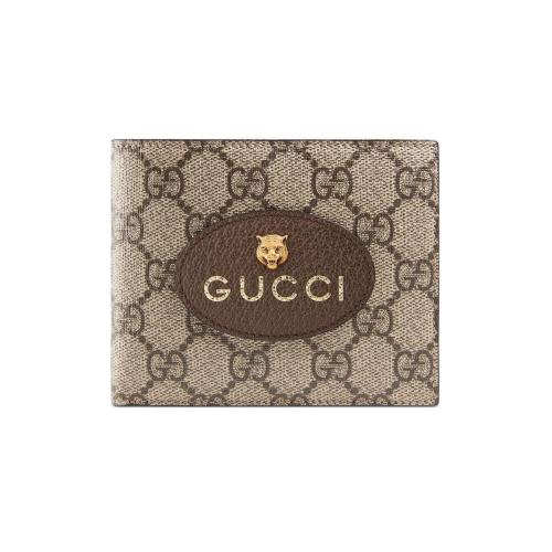 GUCCI古驰 22年秋冬 男士 Neo Vintage_人造帆布钱包 473954 K9GOT 8861 预定商品2-6周发货