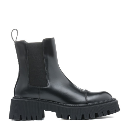 Balenciaga/巴黎世家 Tractor 20mm牛皮革男士短靴 636599WA8E9