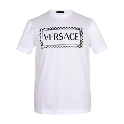 VERSACE/范思哲 男士短袖T恤 男士棉质圆领短袖T恤 A81548 A52