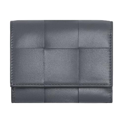  BV葆蝶家 22年秋冬 女士 钱包 PORTEFEUILLE a TROIS VOLETS 667127VCQC11233 预定商品1-3周发货