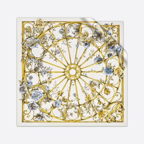  DIOR迪奥 22年秋冬 女士 围巾 Carre 90 Dior Granville 31GRA090I613_C086