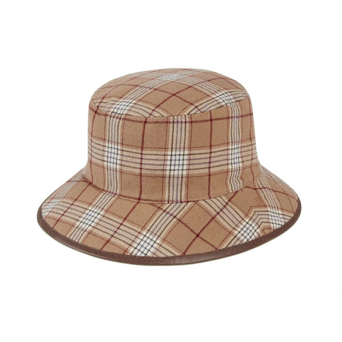 GUCCI/古驰 22年春夏新款 男女同款米色/乌木色/红色帆布格纹和老花图案双面渔夫帽7008514HAOT9779